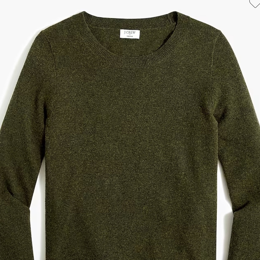 J. Crew Factory Cotton-Wool Teddie Sweater